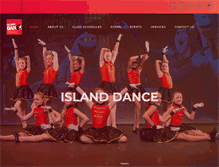 Tablet Screenshot of islanddance.com.hk